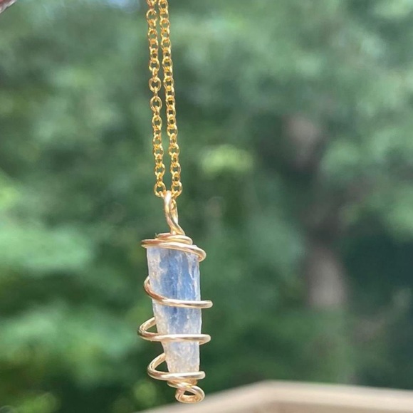 Jewelry - Kyanite crystal necklace